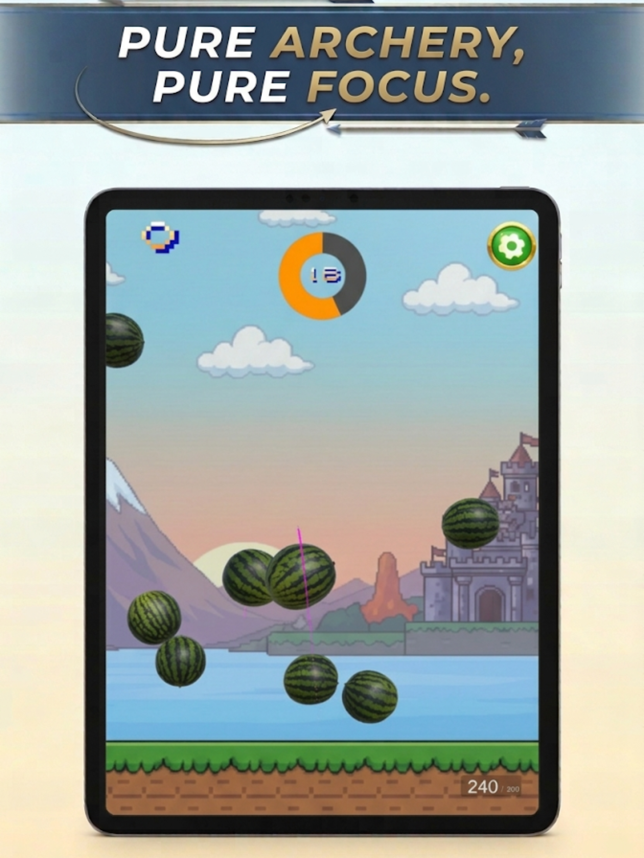 Score Archery iPad - Gameplay